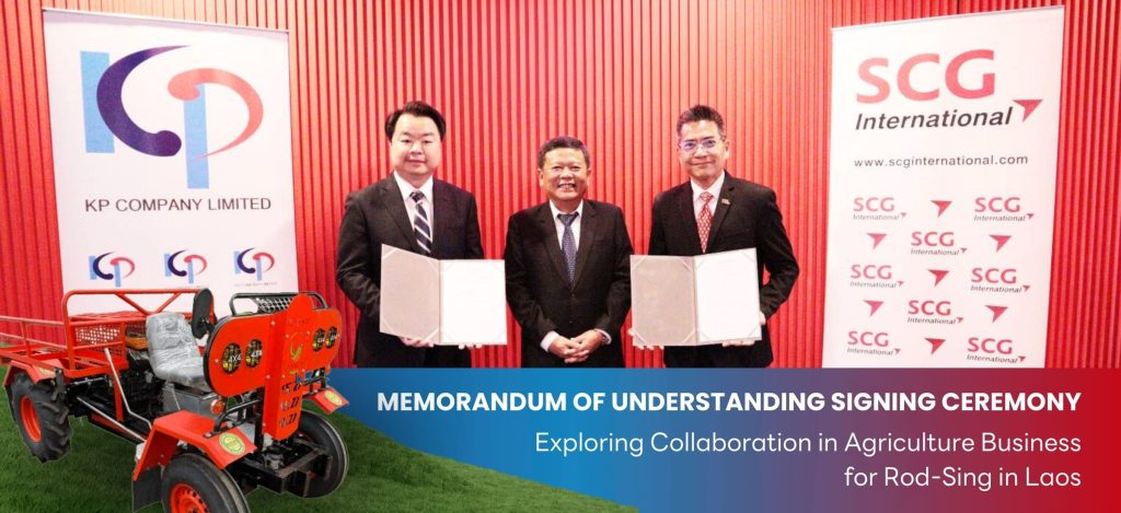 SCG International and KP Capture Laos Agricultural Market