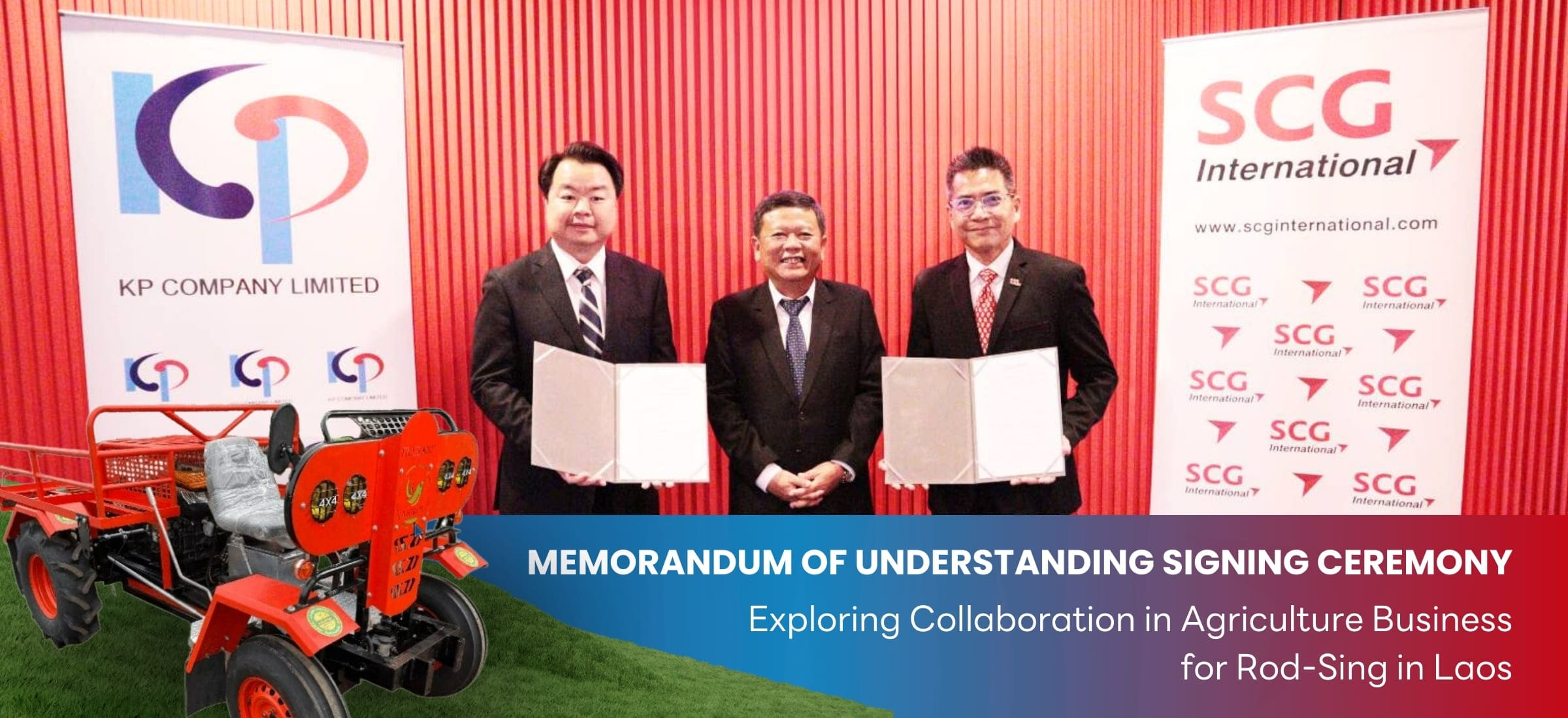 SCG International and KP Capture Laos Agricultural Market