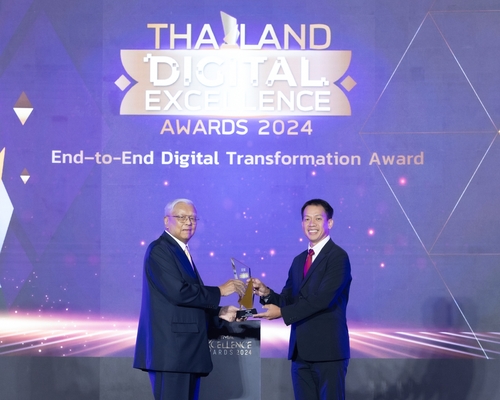 2 SCG won the Thailand Digital Excellence Award in End-to-End Digital Transformation and a Silver Award in Manufacturing at the SMEs Excellence Awards