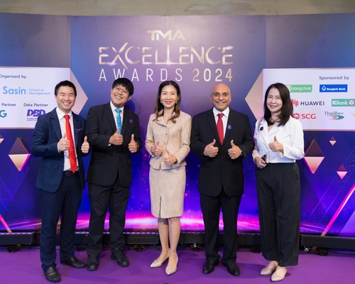 5 SCG received 5 awards at the TMA Excellence Awards 2024, including three Thailand Corporate Excellence Awards 2024