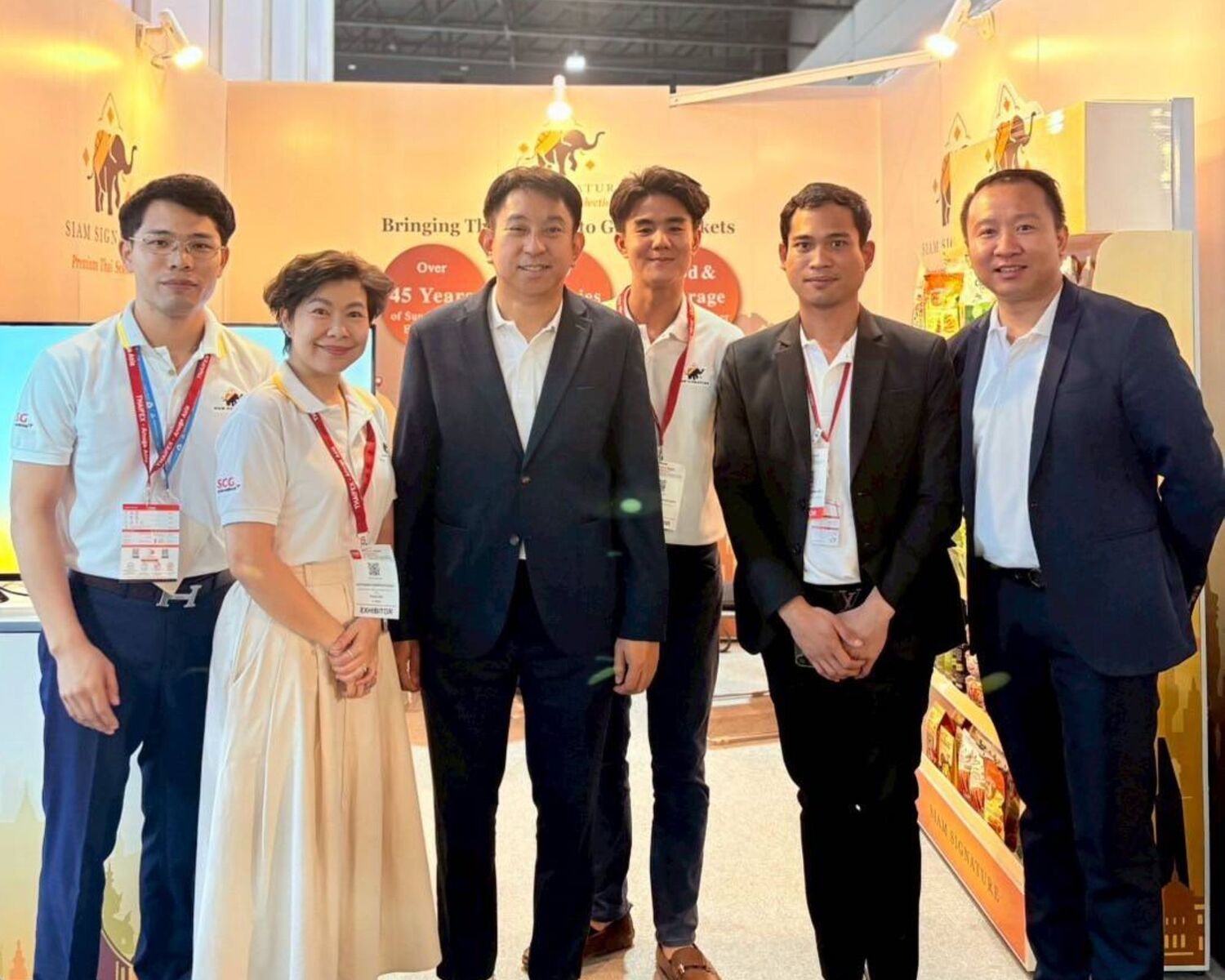 Siam signature by SCG International at thaifex anuga 2025_F&B team Siam signature by SCG International at thaifex anuga 2025_F&B team
