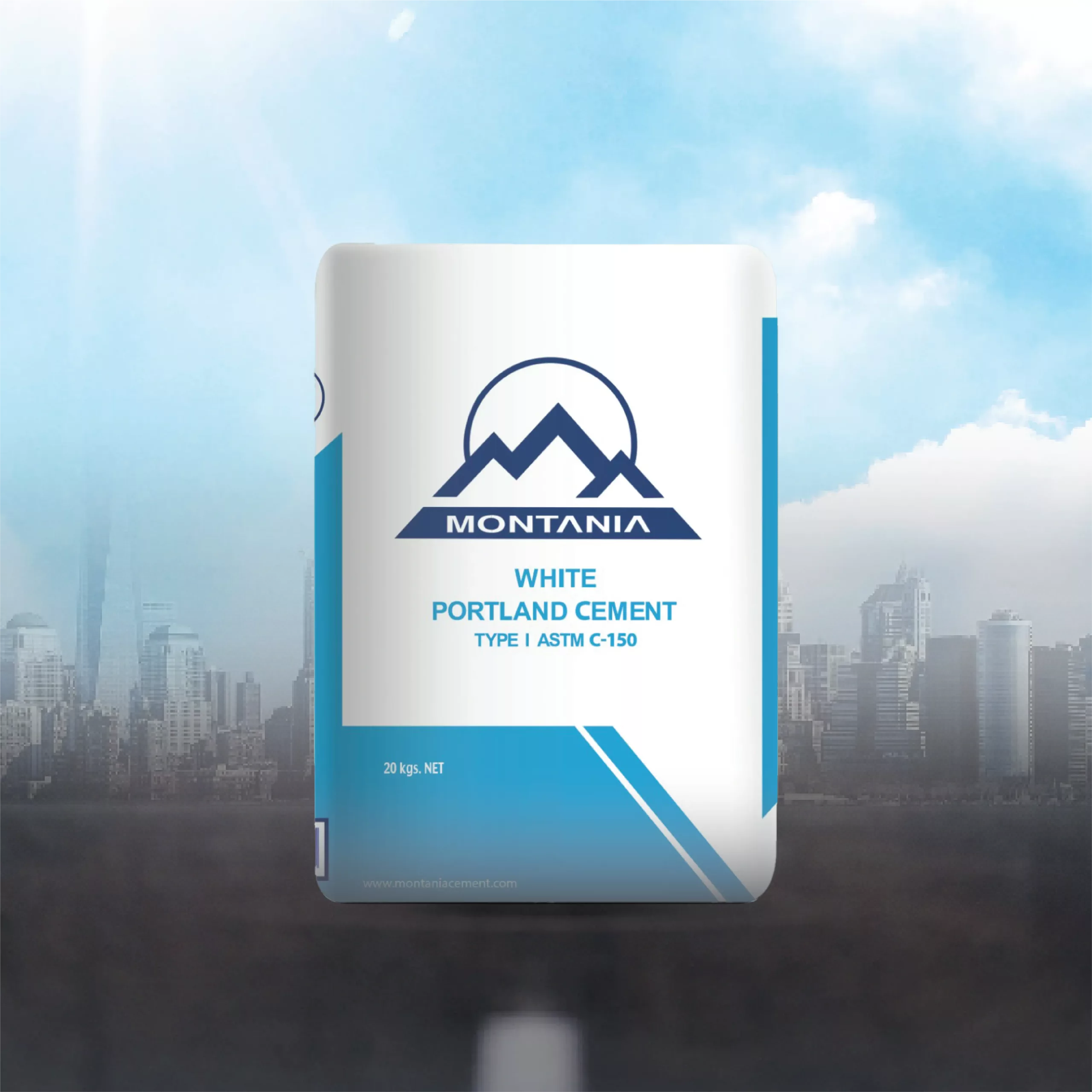 Montania white cement by SCG International