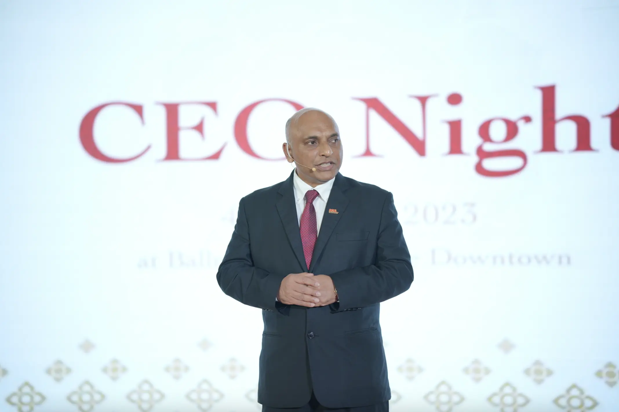 CEO night Mr. Abhijit Datta - MD SCG International