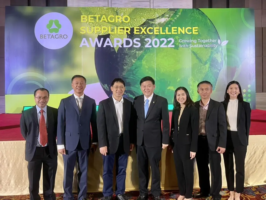 SCG International receives BETAGRO Supplier Excellence Awards 2022
